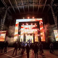 concert led lighting display